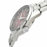 SEIKO PRESAGE AUTOMATIC SPB227J1 SHARP EDGED RED DIAL MEN'S WATCH