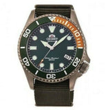 ORIENT SPORTS  AUTOMATIC GREEN NYLON STRAP MEN’S WATCH RA-AC0K04E00C