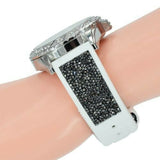 GUESS SWRIL SILVER STAINLESS STEEL W1096L1 WOMEN'S WATCH