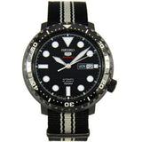 SEIKO 5 SRPC67J1P AUTOMATIC BLACK DIAL MEN'S WATCH