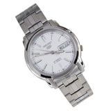 SEIKO SNKL75K1 AUTOMATIC WHITE DIAL STAINLESS STEEL MEN'S WATCH