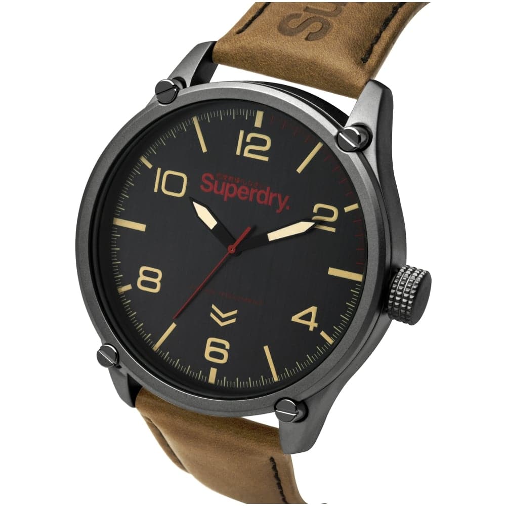 SUPERDRY MILITARY SYG200TB MEN'S WATCH - H2 Hub Watches