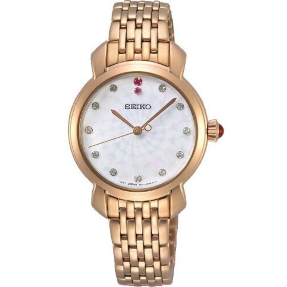 SEIKO GENERAL SUR624P1 STAINLESS STEEL WOMEN'S WATCH - H2 Hub Watches