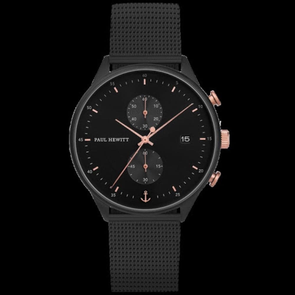 PAUL HEWITT CHRONO PH-C-B-BSR-5M MEN'S WATCH - H2 Hub Watches