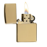 ZIPPO ARMOR HIGH POLISH BRASS LIGHTER #169