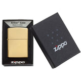 ZIPPO ARMOR HIGH POLISH BRASS LIGHTER #169